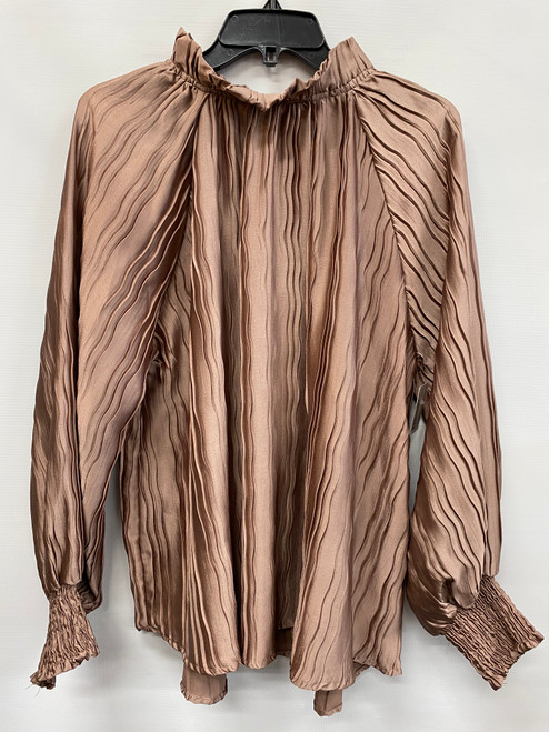 Vist Large View of Product Image Which is Used Glam Long Sleeve Top S-4/6