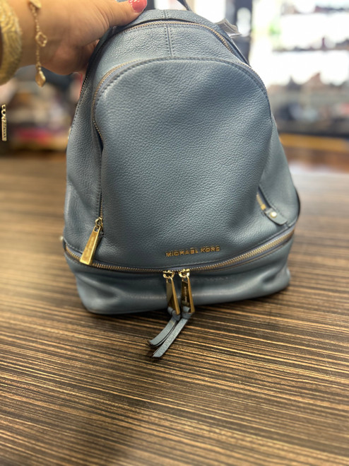 Vist Large View of Product Image Which is Used Michael Michael Kors Large Leather Handbag
