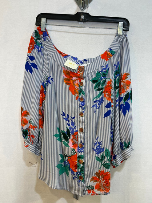 Vist Large View of Product Image Which is Used Anthropologie Long Sleeve Top M-8/10