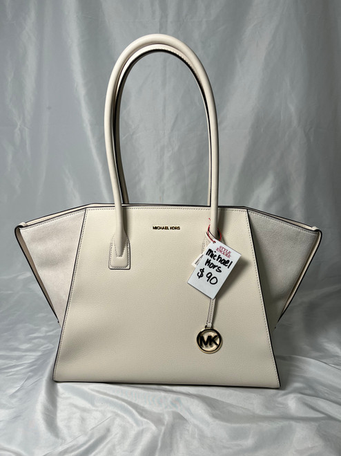 Vist Large View of Product Image Which is Used Michael Michael Kors Xlarge Leather Handbag