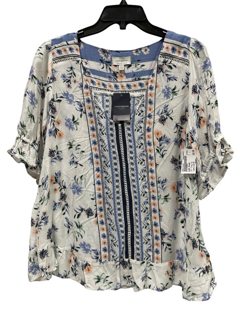 Vist Large View of Product Image Which is Used Lucky Brand Short Sleeve Top L-12/14