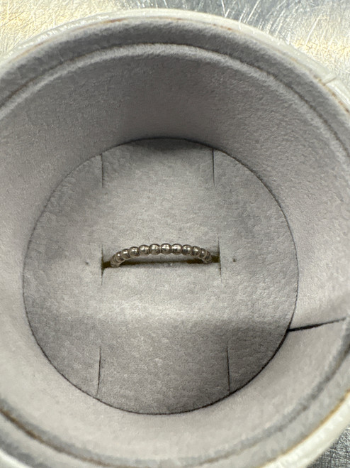 Vist Large View of Product Image Which is Used silver Pandora Ring