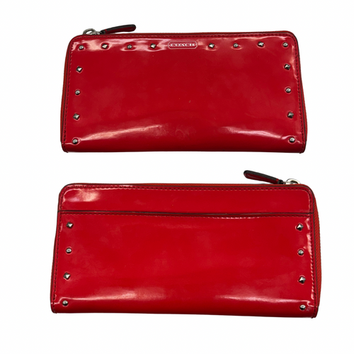 Vist Large View of Product Image Which is Used Coach Leather Wallet