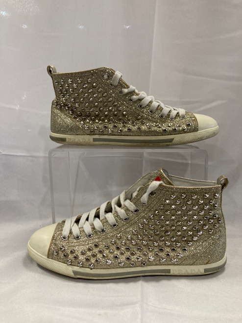 Vist Large View of Product Image Which is Used Prada Shoes 9.5