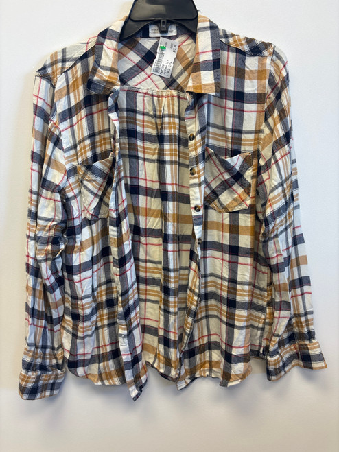 Vist Large View of Product Image Which is Used Maurices Long Sleeve Top P L-12/14