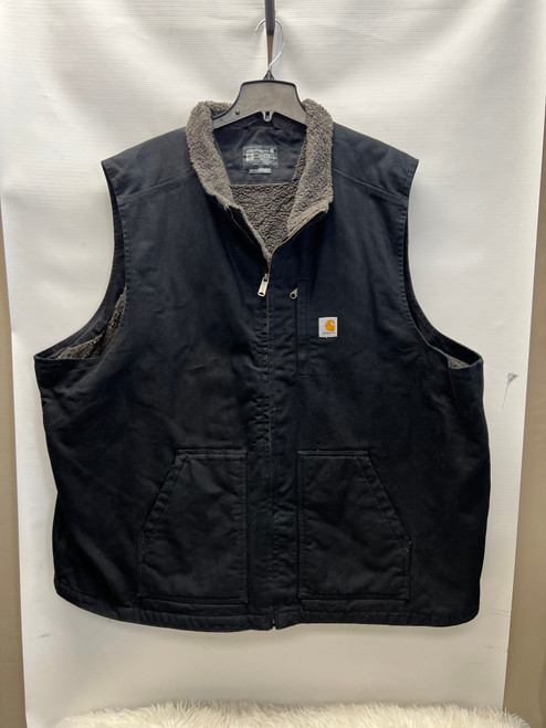 Used Carhartt Men's Heavyweight Vest XXXL 60132-S000107873 Vist Large View of Product Image Which is Used Carhartt Men's Heavyweight Vest XXXL