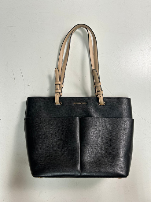 Vist Large View of Product Image Which is Used Michael Michael Kors Large Leather Handbag