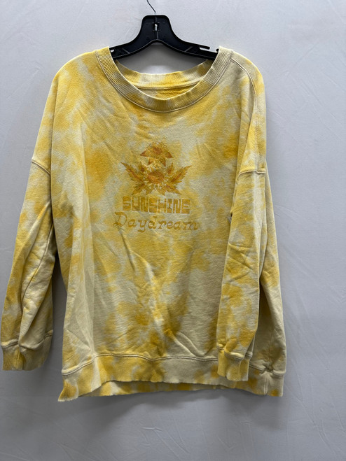 Vist Large View of Product Image Which is Used yellow Anthropologie Sweatshirt L-12/14