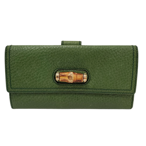 Vist Large View of Product Image Which is Used Gucci Leather Wallet