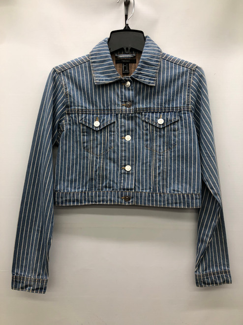 Vist Large View of Product Image Which is Used Forever 21 Denim Jacket S-4/6