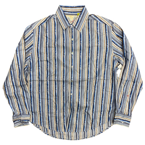 Vist Large View of Product Image Which is Used Robert Graham Mens Long Sleeve Top 2X/18-18.5