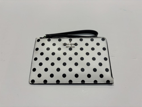 Vist Large View of Product Image Which is Used Kate Spade New York Leather Wristlet