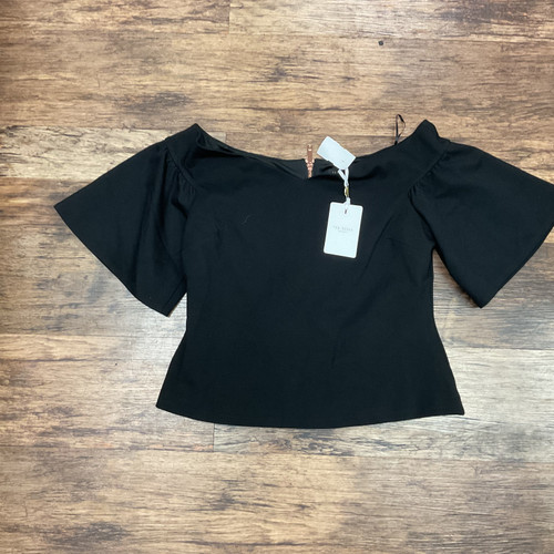 Vist Large View of Product Image Which is Used Ted Baker London Short Sleeve Top S-4/6