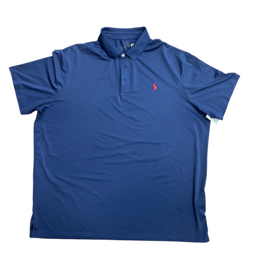 Used Polo Ralph Lauren Mens Short Sleeve Top 2X/18-18.5 60099-S000335033 Vist Large View of Product Image Which is Used Polo Ralph Lauren Mens Short Sleeve Top 2X/18-18.5