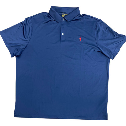 Vist Large View of Product Image Which is Used Polo Ralph Lauren Mens Short Sleeve Top 2X/18-18.5