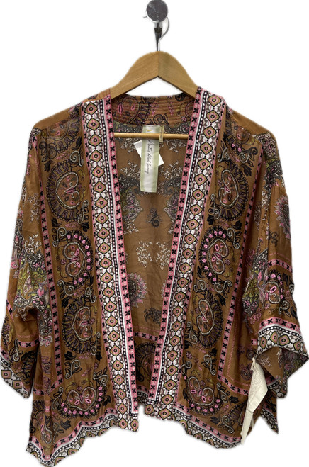 Vist Large View of Product Image Which is Used Aratta Silent Journey Long Sleeve Top XS-0/2