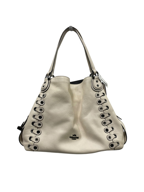 Vist Large View of Product Image Which is Used Coach Large Leather Handbag