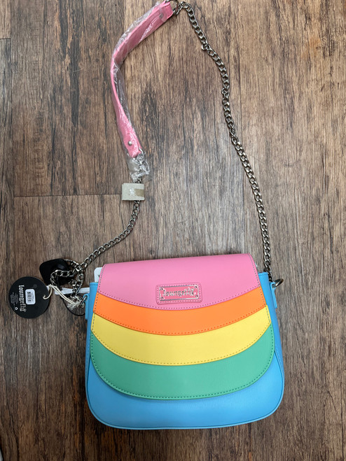 Vist Large View of Product Image Which is Used Loungefly Large Leather Handbag