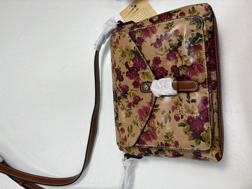 Vist Large View of Product Image Which is Used Patricia Nash Large Leather Handbag