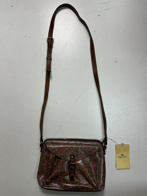 Vist Large View of Product Image Which is Used Patricia Nash Large Leather Handbag