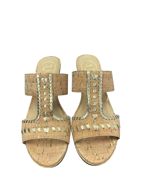Used Jack Rogers Wedge Sandals 8.5 60069-S000717034 Vist Large View of Product Image Which is Used Jack Rogers Wedge Sandals 8.5