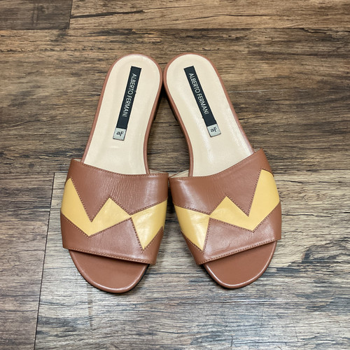 Vist Large View of Product Image Which is Used Alberto Fermani Sandals 6.5