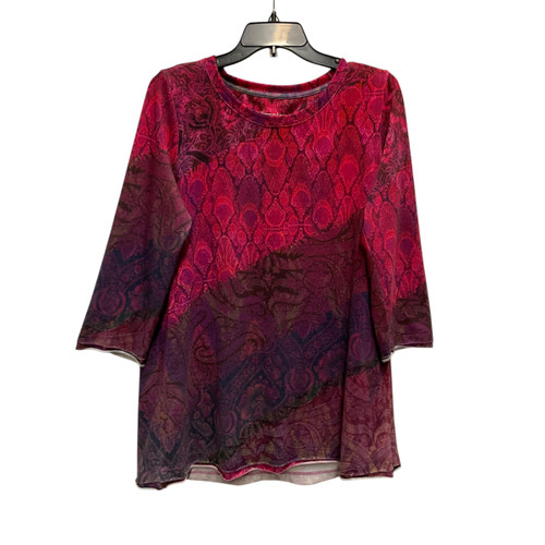 Vist Large View of Product Image Which is Used Soft Surroundings Long Sleeve Top S-4/6