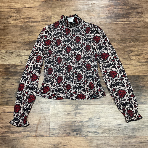 Vist Large View of Product Image Which is Used Sandro Long Sleeve Top S-4/6