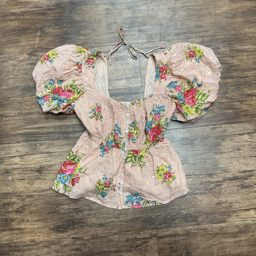 Vist Large View of Product Image Which is Used love the label Short Sleeve Top L-12/14