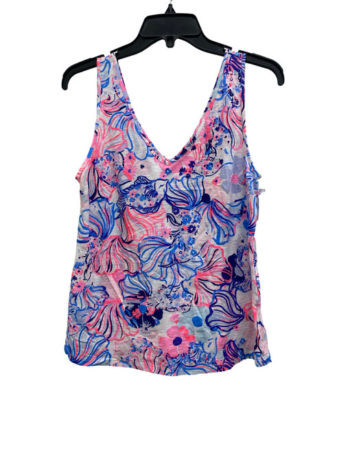Vist Large View of Product Image Which is Used Lilly Pulitzer Sleeveless Top S-4/6