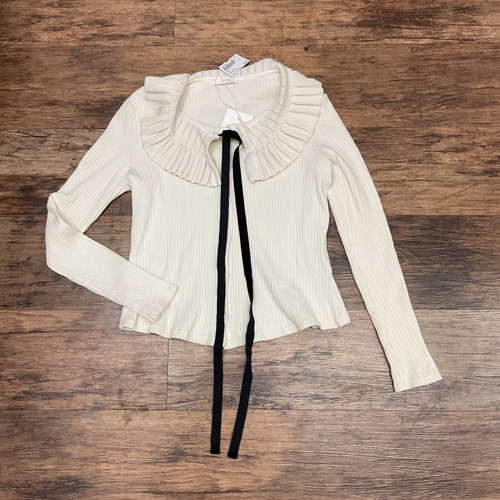 Vist Large View of Product Image Which is Used Zara Long Sleeve Top L-12/14
