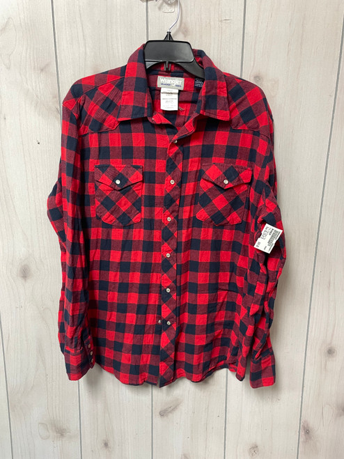 Vist Large View of Product Image Which is Used Wrangler Mens Long Sleeve Top XL/17-17.5