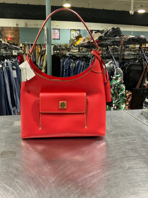 Vist Large View of Product Image Which is Used Dooney & Bourke Large Leather Handbag