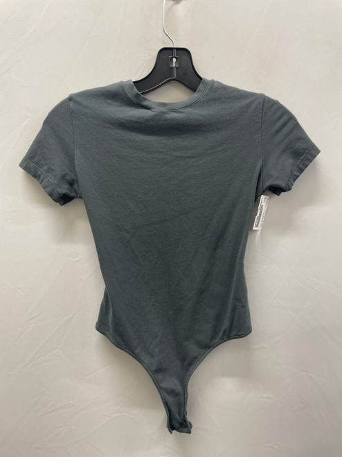 Vist Large View of Product Image Which is Used Green Skims Short Sleeve Bodysuit S-4/6