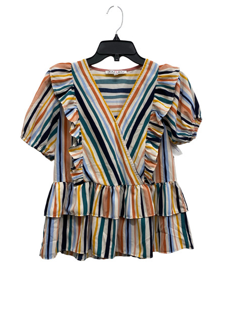 Vist Large View of Product Image Which is Used Joy Joy Short Sleeve Top S-4/6