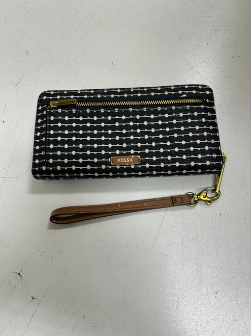 Vist Large View of Product Image Which is Used Fossil Leather Wallet