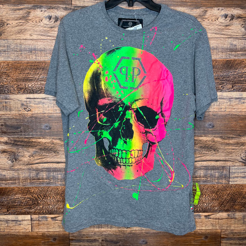 Vist Large View of Product Image Which is Used PHILIPP PLEIN Mens T-Shirt L