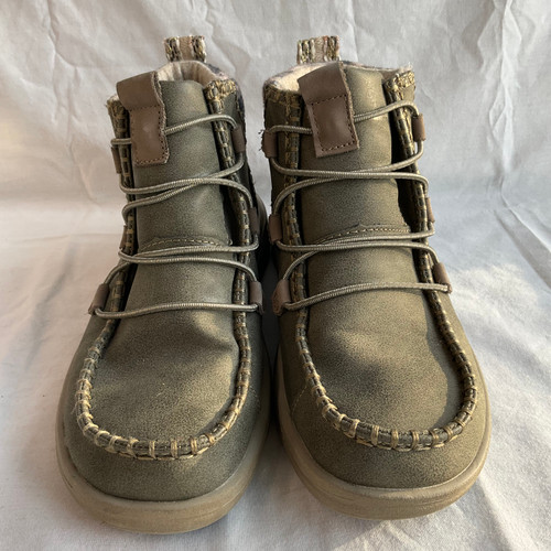 Vist Large View of Product Image Which is Used Hey Dude Ankle Boots 7