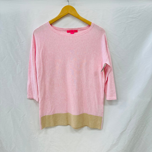 Vist Large View of Product Image Which is Used Lilly Pulitzer Lightweight Sweater S-4/6