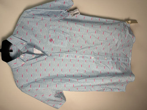Vist Large View of Product Image Which is Used Unbranded Mens Short Sleeve Top S/14-14.5