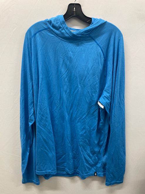 Used Blue Smartwool Mens Active Long Sleeve XXL 60137-S000072131 Vist Large View of Product Image Which is Used Blue Smartwool Mens Active Long Sleeve XXL