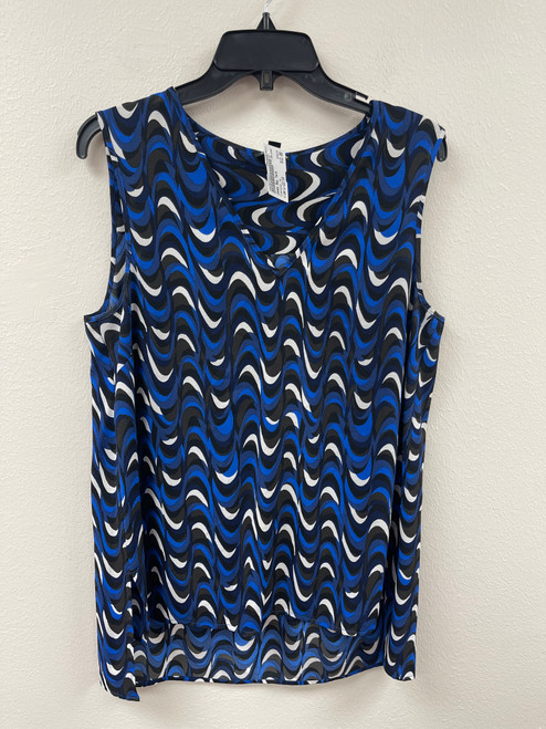 Used Jones New York Sleeveless Top L-12/14 60074-S000611917 Vist Large View of Product Image Which is Used Jones New York Sleeveless Top L-12/14