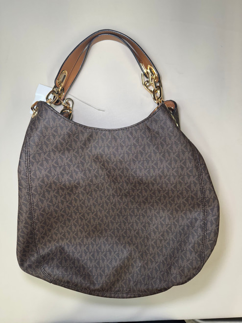 Vist Large View of Product Image Which is Used Michael Kors Large Leather Handbag