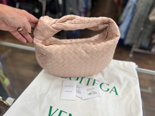 Vist Large View of Product Image Which is Used Bottega Veneta Large Leather Handbag