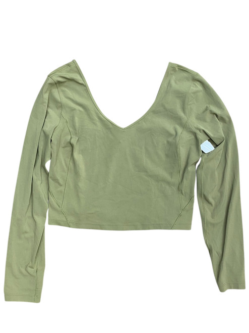 Vist Large View of Product Image Which is Used Lululemon Athletica Active Long Sleeve L-12/14