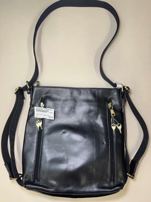 Vist Large View of Product Image Which is Used Conceal/Carry Large Leather Handbag