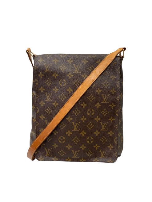 Vist Large View of Product Image Which is Used Louis Vuitton Large Leather Handbag