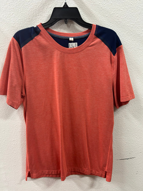 Vist Large View of Product Image Which is Used Lululemon Athletica Mens Short Sleeve Top M/15-15.5