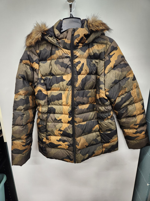 Vist Large View of Product Image Which is Used The North Face Short HeavyCoat XL-16