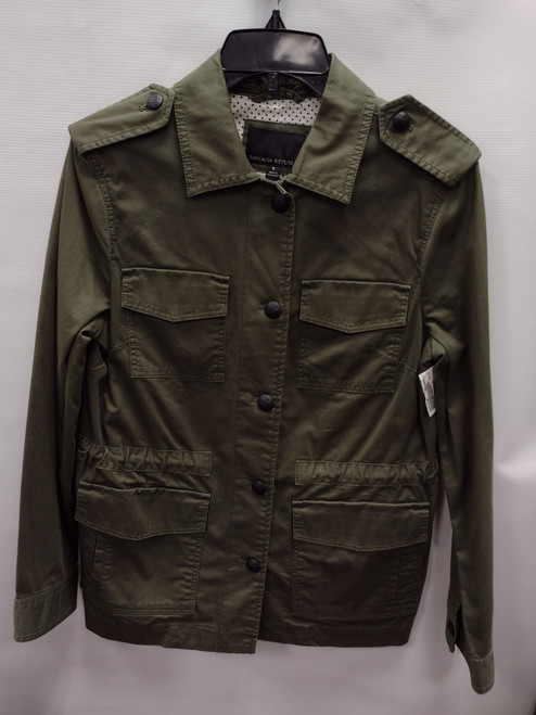 Vist Large View of Product Image Which is Used Banana Republic Short Lightweight Jacket S-4/6